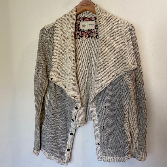 Anthropologie Sweaters - Anthropologie Saturday Sunday Gray Cardigan